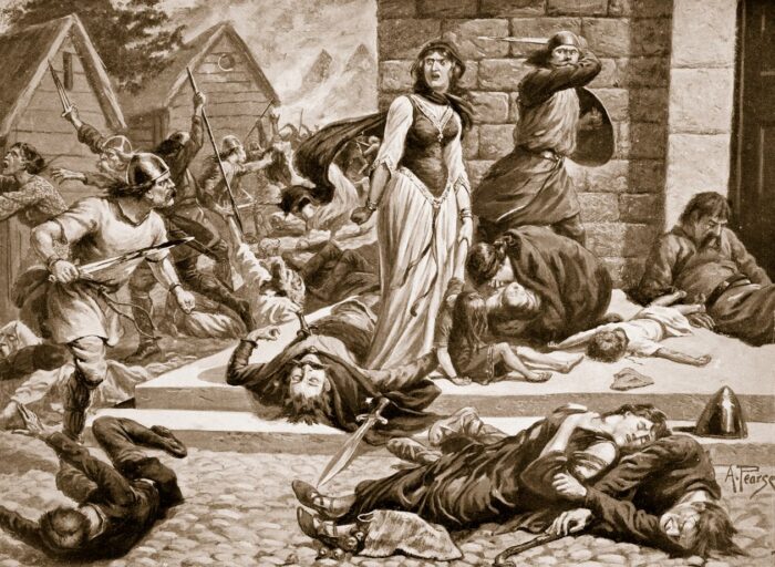 The Massacre of St Brices Day.