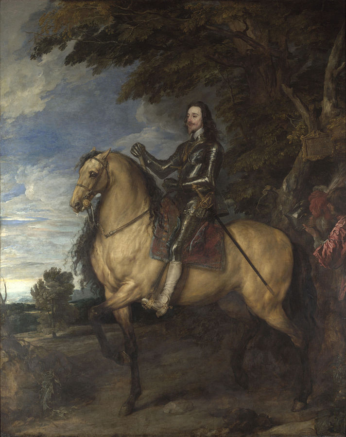 Portrait of Charles I on a horse